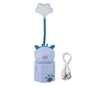 Kids Reading Light Cute Design USB Charging Warm Light 360 Degrees Gooseneck Adjustment Safe Material Kids LampPurple