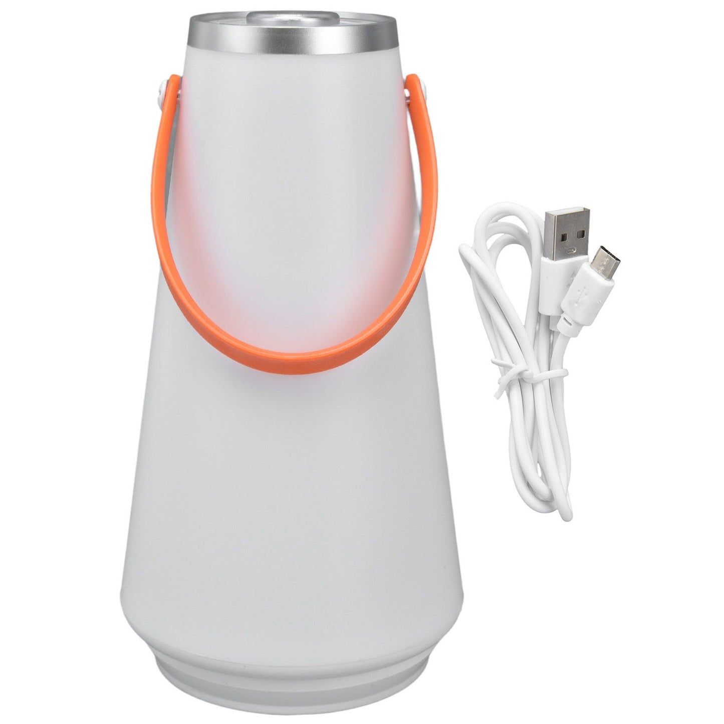Night Light Lamp Portable Handle Design Touch Control Adjustable Brightness Warm Light Safe Durable ABS Kids Night Light