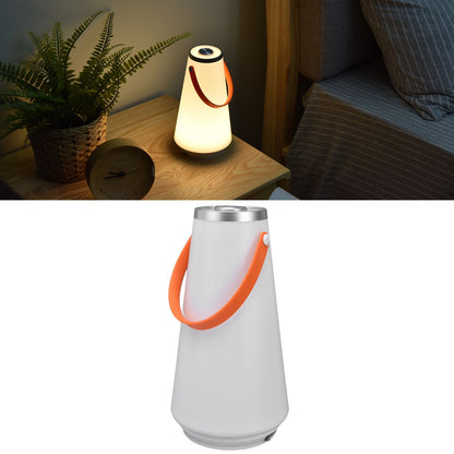 Night Light Lamp Portable Handle Design Touch Control Adjustable Brightness Warm Light Safe Durable ABS Kids Night Light