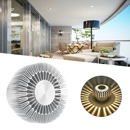 Ceiling Light 3W LED Sun Shaped Ceiling Astigmatism Light Bar Corridor Porch Decoration Ceiling LightHigh End Warm Light