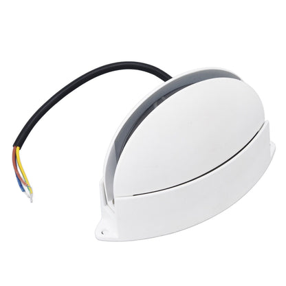 Window Sill Lamp 180° Luminous Semicircular LED Wall Light for Hallway Corridor Living Room AC85‑265V White Light