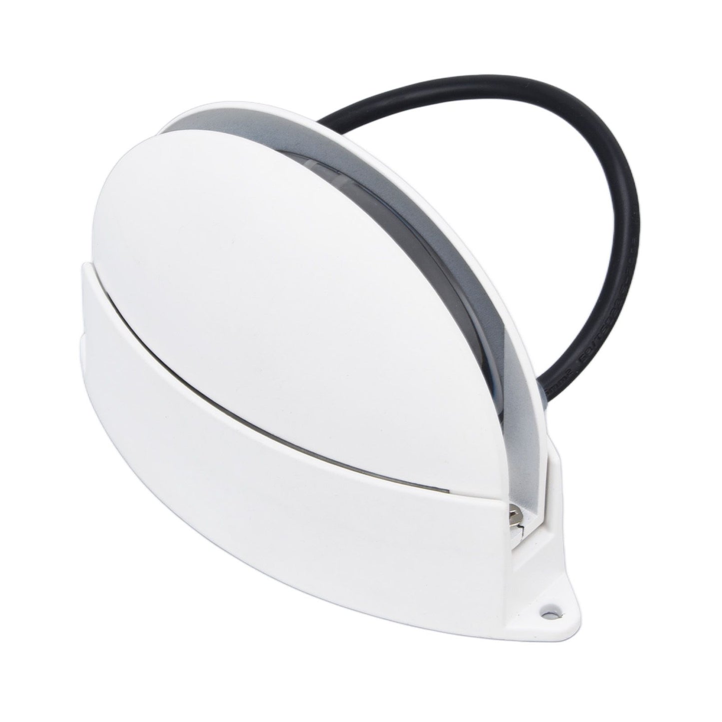 Window Sill Lamp 180° Luminous Semicircular LED Wall Light for Hallway Corridor Living Room AC85‑265V Warm Light