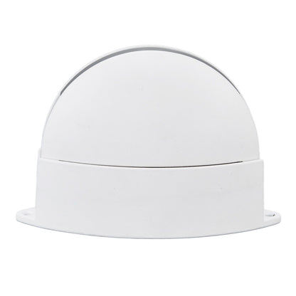 Window Sill Lamp 180° Luminous Semicircular LED Wall Light for Hallway Corridor Living Room AC85‑265V Warm Light
