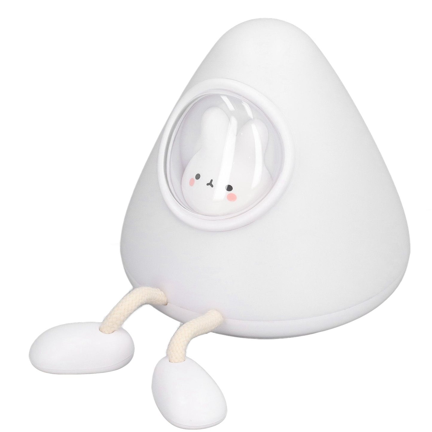 Kids Night Light Space Capsule Design Cute Soft Warm Light Dual Mode Easy Control Baby Night Light for Bedroom Office Bunny
