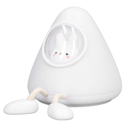Kids Night Light Space Capsule Design Cute Soft Warm Light Dual Mode Easy Control Baby Night Light for Bedroom Office Bunny