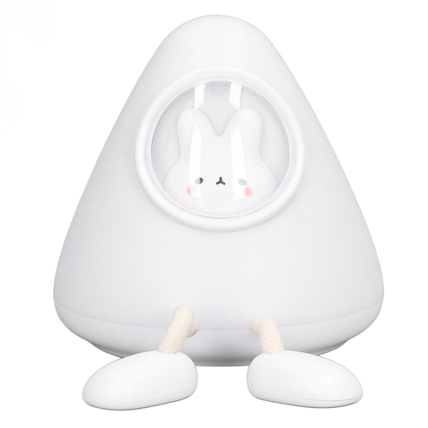 Kids Night Light Space Capsule Design Cute Soft Warm Light Dual Mode Easy Control Baby Night Light for Bedroom Office Bunny