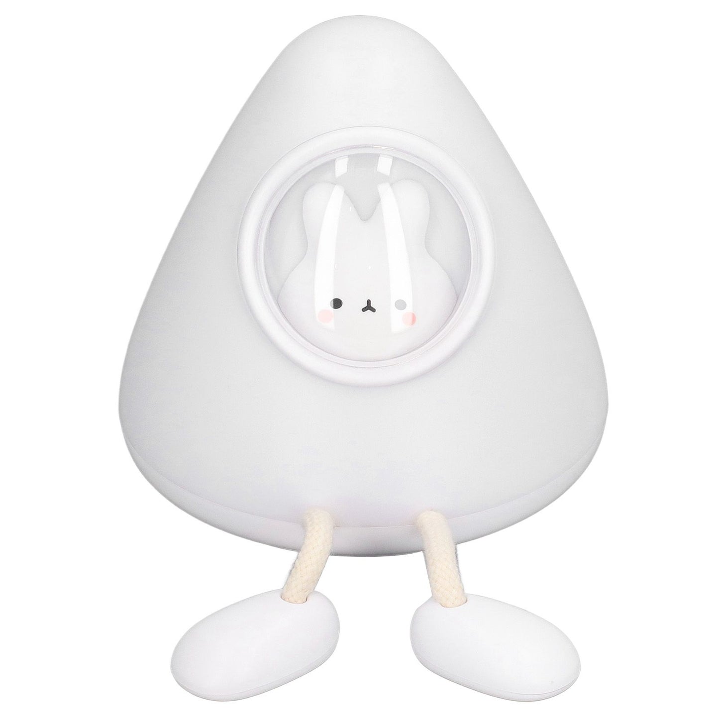 Kids Night Light Space Capsule Design Cute Soft Warm Light Dual Mode Easy Control Baby Night Light for Bedroom Office Bunny