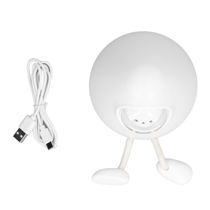 Kids Night Light Space Capsule Design Cute Soft Warm Light Dual Mode Easy Control Baby Night Light for Bedroom Office Bunny