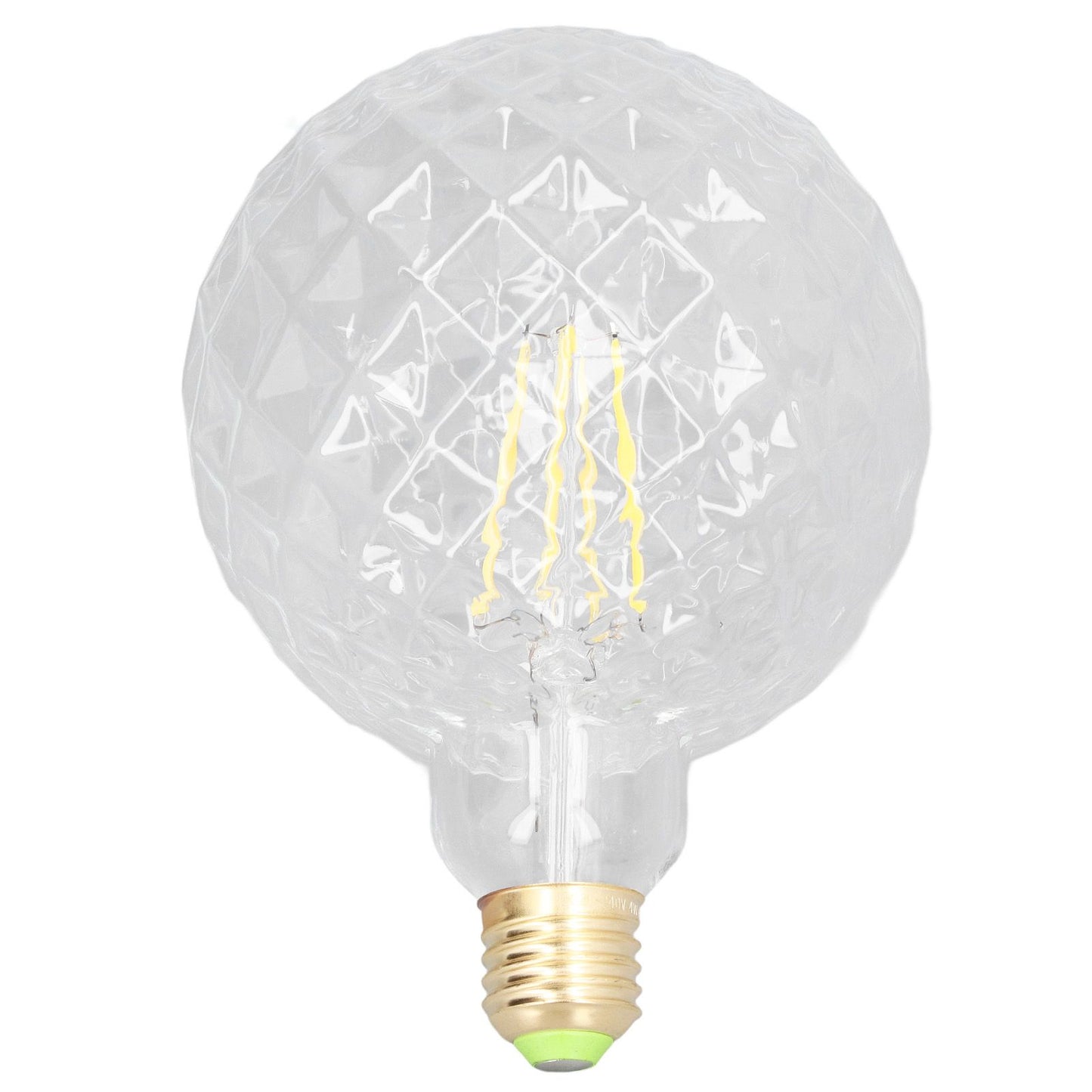 4W Round Light Bulbs Ananas Shape LED Lights Neutral Light 4000K E27 E26 Lampholder Dimmable Antique Light for Shop 220V