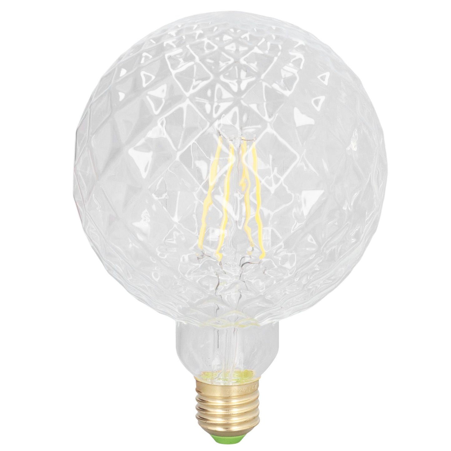 4W Round Light Bulbs Ananas Shape LED Lights Neutral Light 4000K E27 E26 Lampholder Dimmable Antique Light for Shop 220V