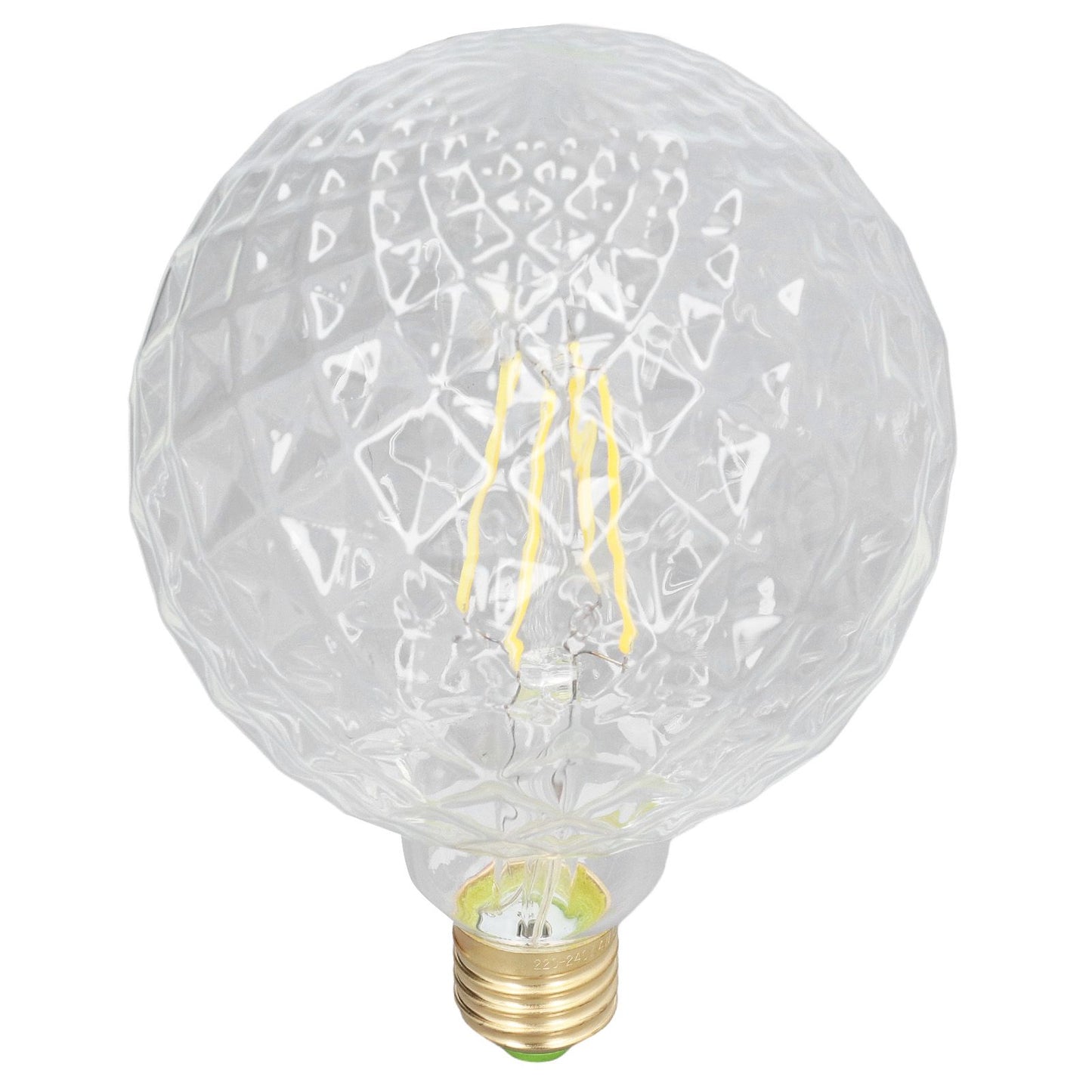 4W Round Light Bulbs Ananas Shape LED Lights Neutral Light 4000K E27 E26 Lampholder Dimmable Antique Light for Shop 220V