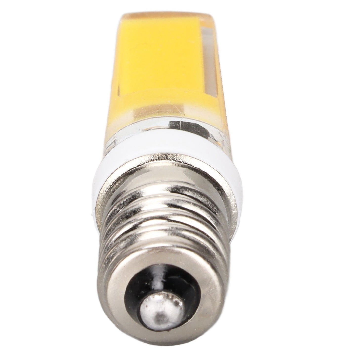 6PCS E14 COB Lamp Bulb Mini 360 Degree Lighting Heat Sinking Silicone Anti Glare for Chandelier Ceiling Light Warm White Light 3000K