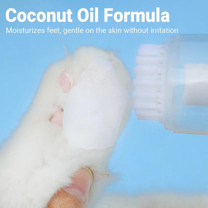 150ml Pet Dry Cleaning Foam Free Clear Body Wash Mousse for Dogs and Cats