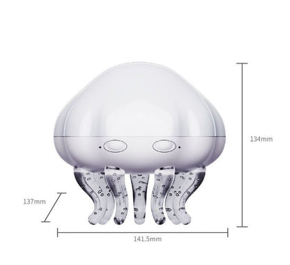 Jellyfish Ocean Wave Projector Night Light - USB Powered , 2 Timer Settings, Dual Mode Projection and Night Light, Romantic Bedroom Decor, Kids Gift