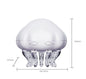 Jellyfish Ocean Wave Projector Night Light - USB Powered , 2 Timer Settings, Dual Mode Projection and Night Light, Romantic Bedroom Decor, Kids Gift