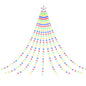 Jingle Jollys 3.8M Christmas Lights Waterfall String Light 340 LED